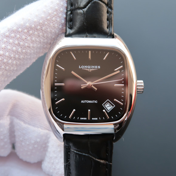 浪琴复古系列1969枕形腕表全自动机械手表