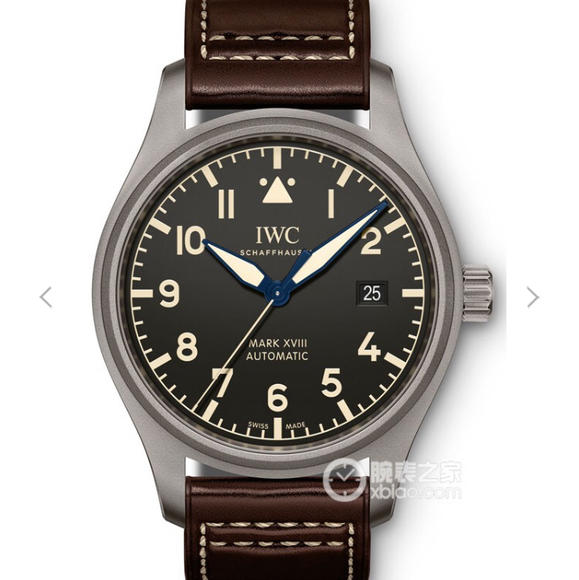 GS万国飞行员系列马克18??IW327006腕表 牛皮手表 IW35111自产机芯 男士腕表