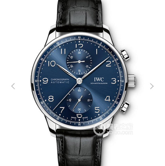 YL万国V7版本蓝面葡计上市 皮带表 男士机械手表