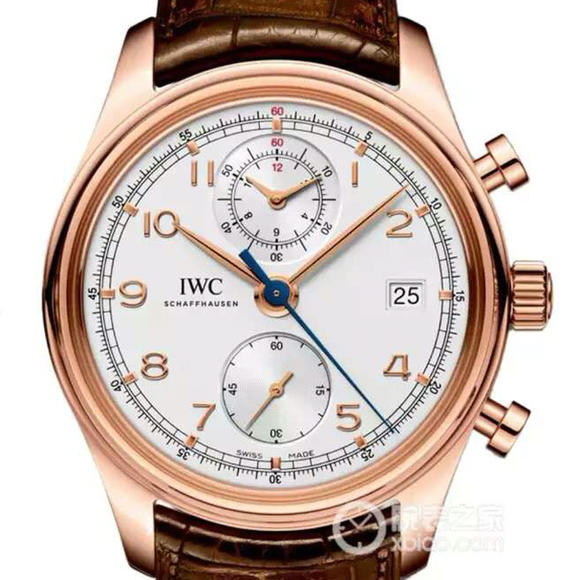 YL万国新葡计IW390402款式 iwc万国葡萄牙系列计时男士机械手表