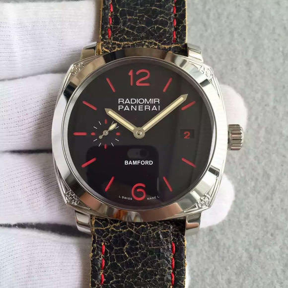 N。PANERAI沛纳海PAM514欧洲限量版 搭配定制版CAL.P9000自动机械机芯 男士手表
