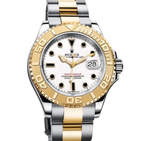 JF厂劳力士游艇名仕型40黄金钢白面宝石标16623-0006搭载2836机芯男士腕表