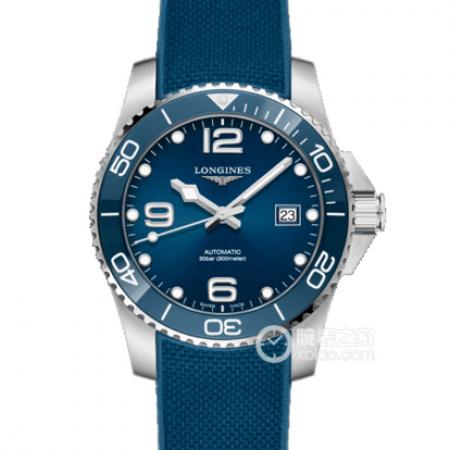 KY厂浪琴运动康卡斯潜水系列L3.781.4.96.9蓝盘搭载海鸥2892机芯41MM男士腕表