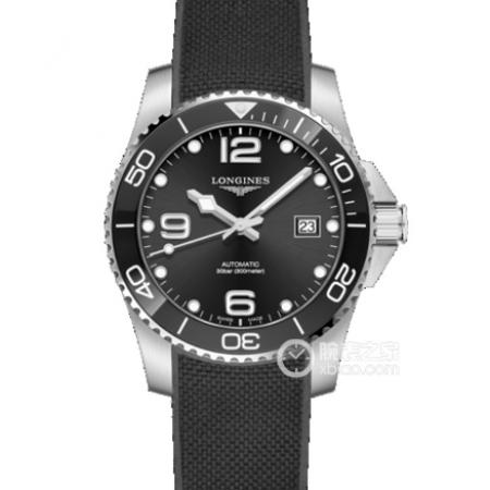 KY厂浪琴运动康卡斯潜水系列L3.781.4.56.9橡胶表带搭载海鸥2892机芯41MM男士腕表