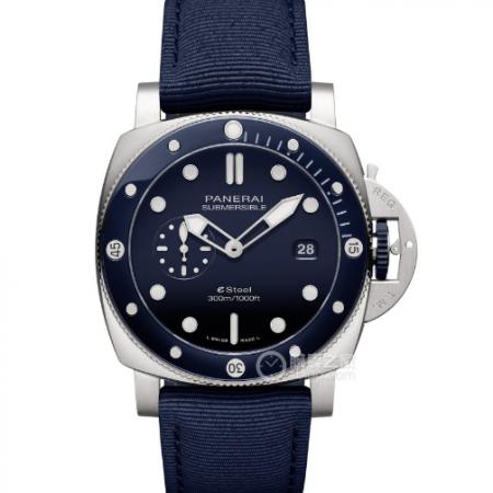SBF�S沛�{海��行系列PAM01289�{色�P搭�dP.900�C芯44mm男士手表
