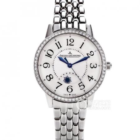 APS厂积家约会系列3448120银白盘搭载开模898A全自动机械机芯34MM女士手表