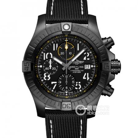 TF厂百年灵复仇者系列V13317101B1X2黑色面搭载7750计时机芯45MM男士手表