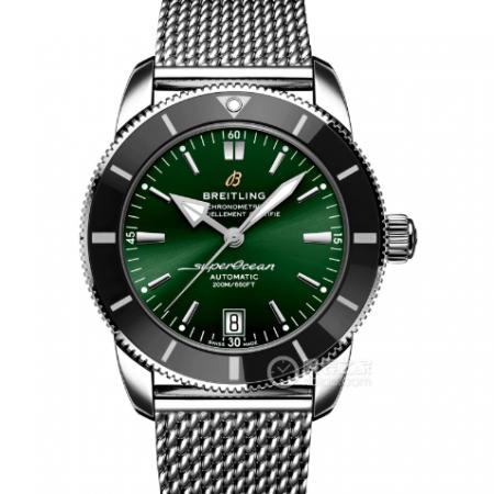 GF厂百年灵超级海洋文化系列AB2010121L1A1绿面自动机械机芯42MM男士手表
